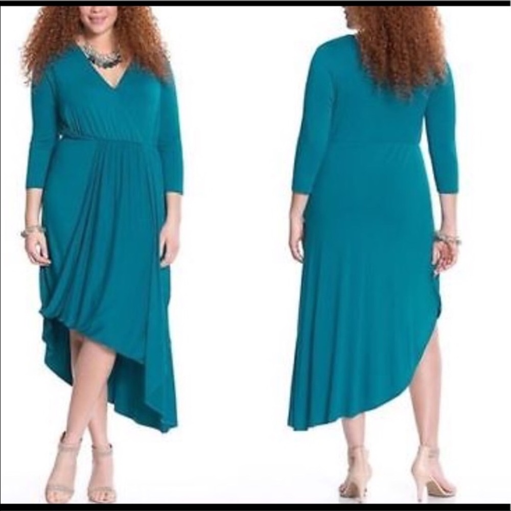NEW Lane Bryant Draped Dress